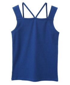 earth music&ecology レイヤードカットタンクトップ