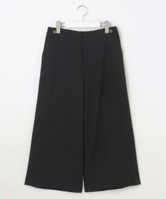 J.PRESS LADIES L 【WEB限定カラーあり・洗える】ツムギート flannel ワイド クロップド パンツ