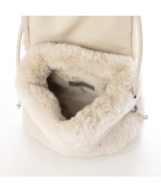 UNBILLION カシュカシュ cachecache / エコファーシンプルフラップショルダー