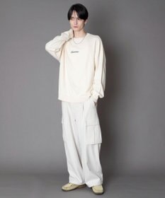 WEGO アクセ付きワンポイントニットプルオーバー（LS）