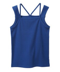 earth music&ecology レイヤードカットタンクトップ