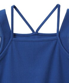 earth music&ecology レイヤードカットタンクトップ