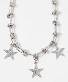 WEGO Lスターデザインチェーンネックレス