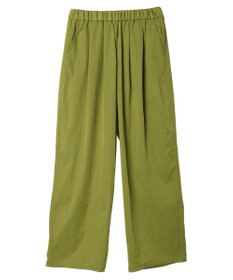 AMERICAN HOLIC イージーケア＋接触冷感ウエストタックワイドパンツ