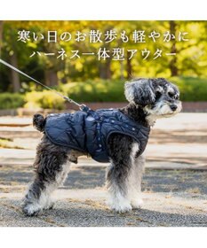 PET PARADISE J.PRESS  アウターハーネス オニオンシームステッチ 《ネイビー》 小型犬