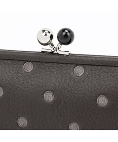 UNBILLION ペルケ perche / アクリル玉がま口長財布