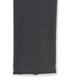 J.PRESS MEN 驚きの軽さ【洗える / 高通気性 / ストレッチ性 / 防シワ】グレナカートチェック スラックス / ノータック