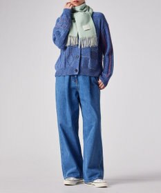 Paul Smith Cropped Logo カシミヤブレンド マフラー