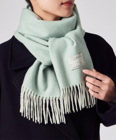 Paul Smith Cropped Logo カシミヤブレンド マフラー
