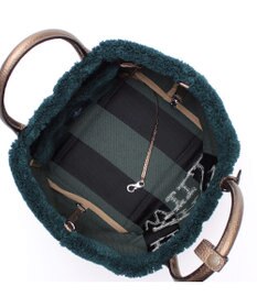 A.D.M.J. 【もこもこ】オスカー/コード刺しゅうキューブトート21cm(Dカン＋)