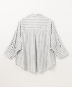 ANY L 【UVカット/抗菌防臭/速乾/手洗い可】エニィファンクション ストライプドルマンシャツ