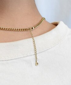 blancotokyo 【金属アレルギー対応】キヘイチェーンネックレス LINK