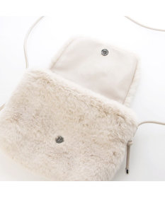 UNBILLION カシュカシュ cachecache / エコファーシンプルフラップショルダー