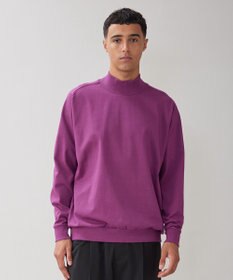 UNFILO MENS コットン モックネックTEE [23年秋冬商品]