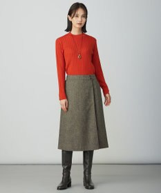 J.PRESS LADIES L ラメツイード スカート