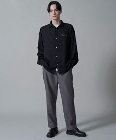 WEGO アムンゼンワンポイントBIGシャツ（LS）