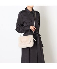 UNBILLION カシュカシュ cachecache / エコファーシンプルフラップショルダー