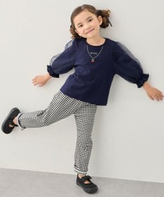 ANY KIDS 【洗濯機可能】ときめきストレッチ 総柄パンツ