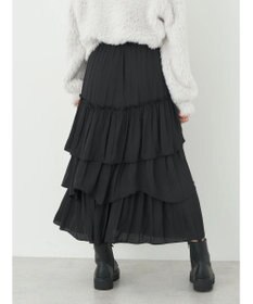 earth music&ecology ランダムティアードスカート