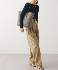 IACUCCI モノグランマ L JACQUARD/RUGA