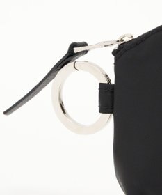 russet カラビナ付きラウンドフラットポーチ(Z-208)