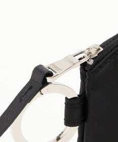 russet カラビナ付きラウンドフラットポーチ(Z-208)