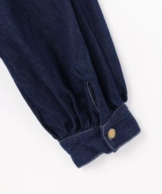 Feroux 【洗える】デニムミディ ワンピース