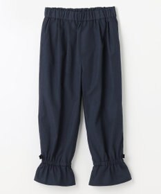 組曲 KIDS 【110-140㎝】フリルクロップ丈 パンツ