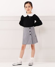 組曲 KIDS 【110-140cm】ビッグカラー ブラウス
