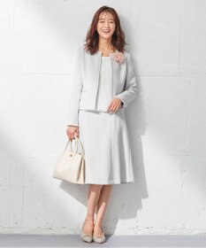 ANY SIS 【洗える】フロントプリーツシフォン ブラウス