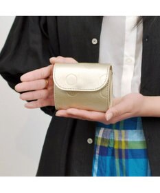 UNBILLION perche 姫路レザーかぶせミニウォレット