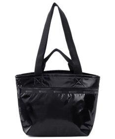 LeSportsac TWO HANDLE ZIP TOTE/ブラックシャイン