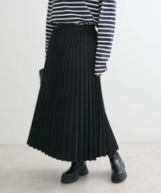 Green Parks マシュマロスエードプリーツスカート