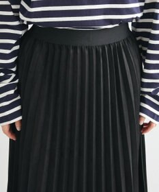 Green Parks マシュマロスエードプリーツスカート