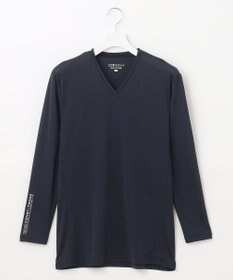 23区GOLF 【MEN】【吸水速乾・UVケア】30デニール 無地Vネックインナーシャツ