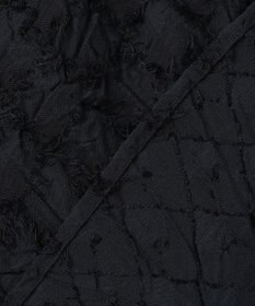 自由区 L 【セットアップ対応】ワッシャーカットジャカード ブラウス