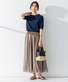 23区 VIOLAd'ORO MIRO スクエアバスケット バッグ