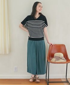 ANY 【洗濯機可能・ウエストゴム】リラックススカーチョ