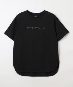 ANY L オーガビッツロゴテールＴシャツ