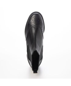 ing <ing>ウィングチップサイドゴアブーツ