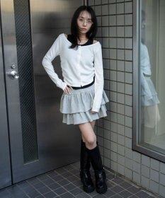 WEGO カーデドッキングレイヤードロンT