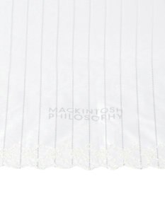 MOONBAT 【軽量】マッキントッシュ フィロソフィー 晴雨兼用日傘 折りたたみ傘 ストライプ／遮光 遮熱 UV