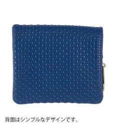 tsumori chisato CARRY エンボスメッシュ 2つ折り財布 ミニ財布 ネコステッチ