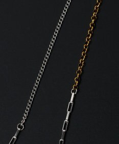 WEGO M細チェーンMIXネックレス