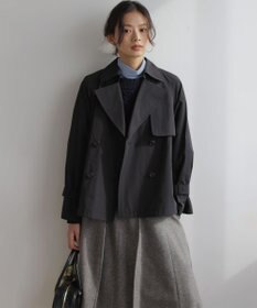 組曲 S タイプライターショート トレンチコート