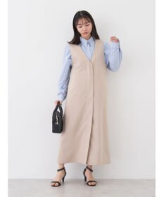 earth music&ecology フロントジップジャンスカ