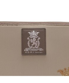 A.D.M.J. 【魔法の様に軽い】マジックライト/スパニッシュファブリックエンブレム刺しゅうフラットポーチ2セット(L/LL)