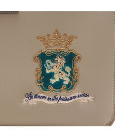 A.D.M.J. 【魔法の様に軽い】マジックライト/スパニッシュファブリックエンブレム刺しゅうフラットポーチ2セット(L/LL)