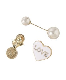 earth music&ecology ハッピーモチーフブローチセット