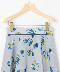 組曲 チューリッププリント フレアスカート